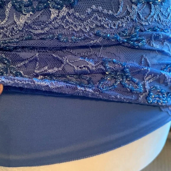 SOLD Le Chateau Women’s Beaded Dress Top 🌺 Size XS (extra small) - Picture 4 of 13